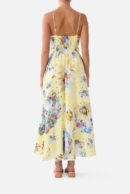 Camilla - Waistband Dress With Tie Detail Chinoiserie Child