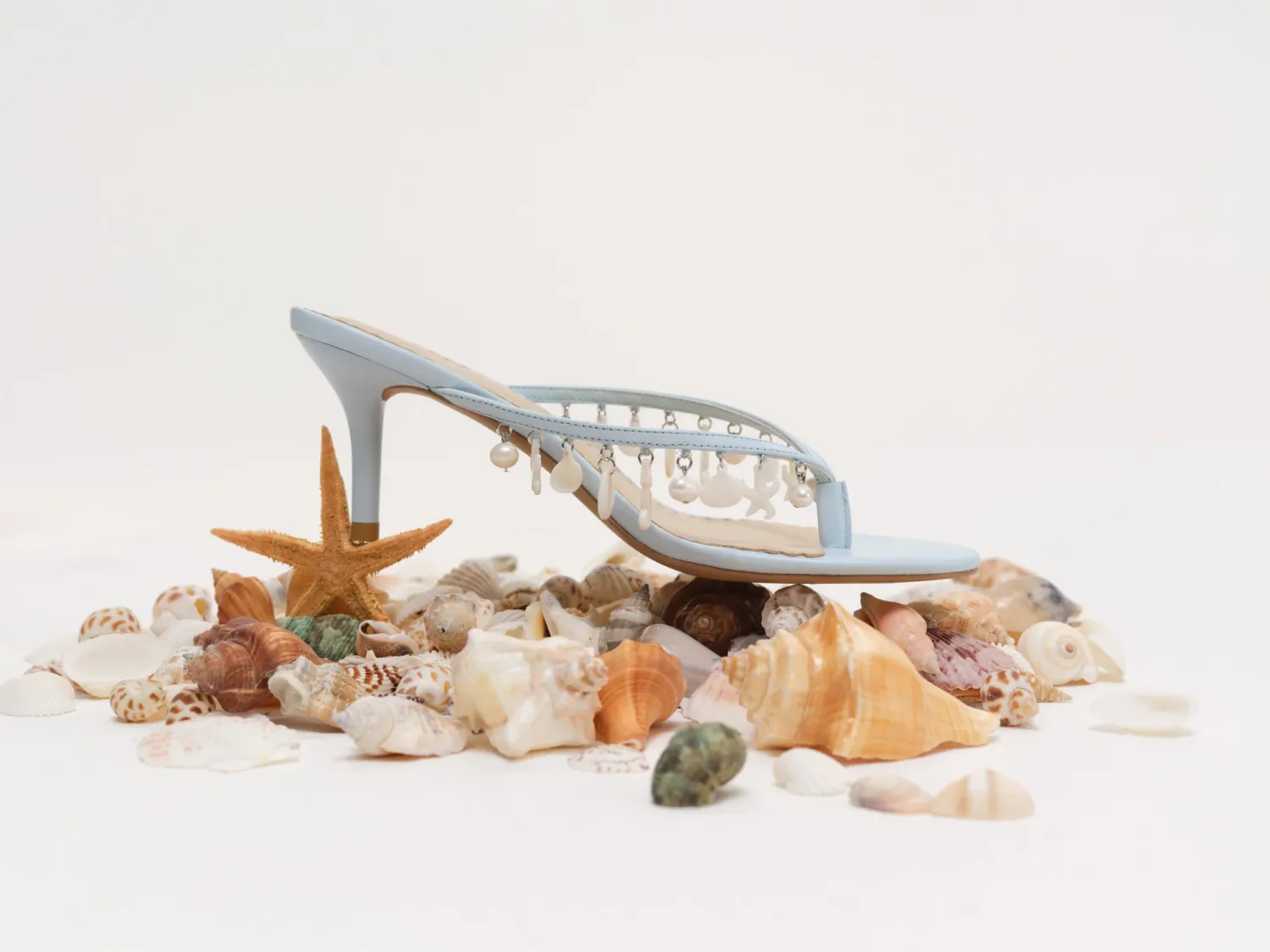 For Love &amp; Lemons - Sailor Charm Thong Heel