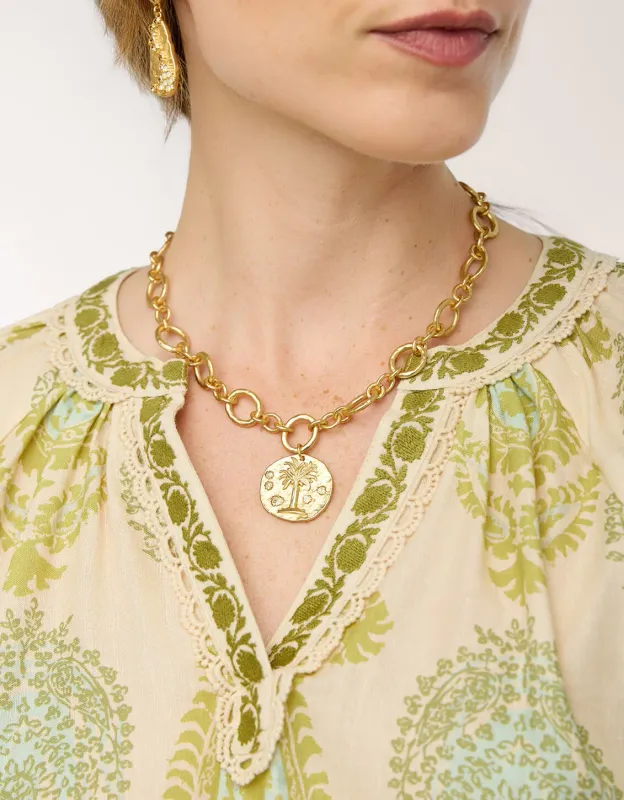 Lilith Blouse Heritage Boho Paisley