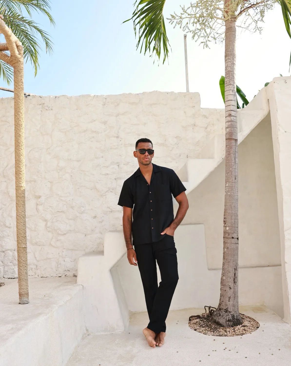 Kenny Flowers - Mykonos Linen Vacation Pants