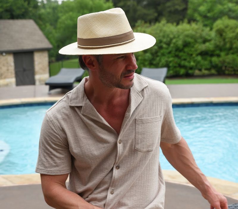 Genuine Panama Fedora Hat - Style Quito