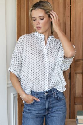 Mandarin Collar Top