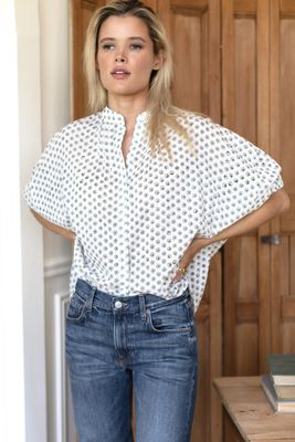 Mandarin Collar Top