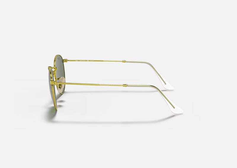 Ray-Ban - Round Metal Polarized Sunglasses