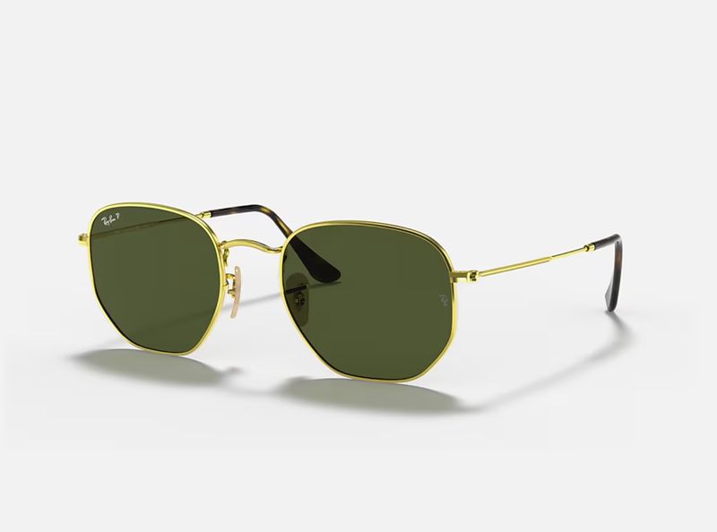 Ray-Ban - Hexagonal Flat Lenses Sunglasses Polarized