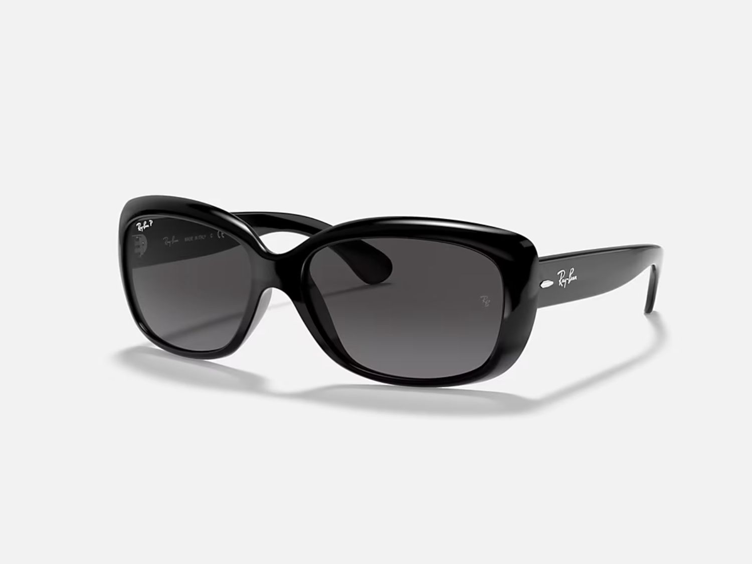 Ray-Ban - Jackie Ohh Sunglasses Polarized, Color: Polished Black/Grey Polarized