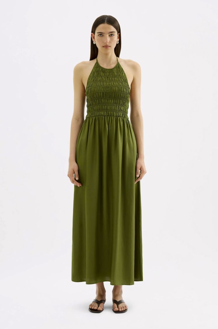 Mira Tencel Maxi Dress