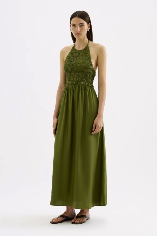 Mira Tencel Maxi Dress