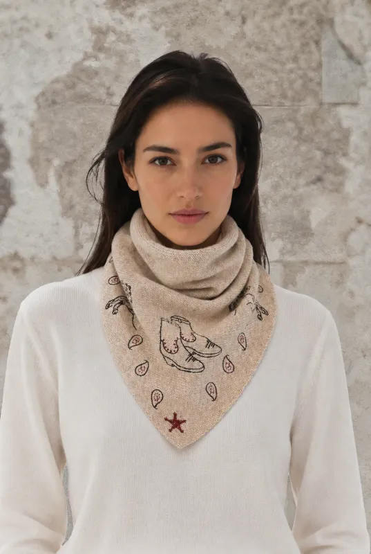 Rodeo Merinos Triangle Scarf