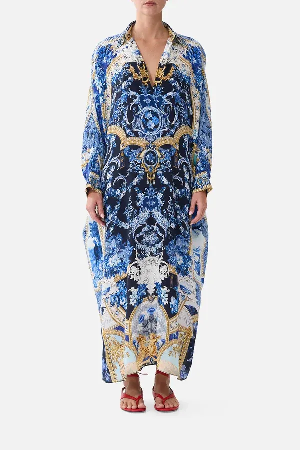 Wing Collar Kaftan