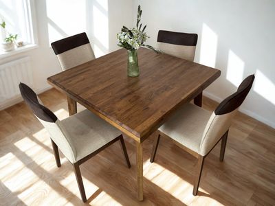 Comedor Millenial de 4 Sillas Cuadrado