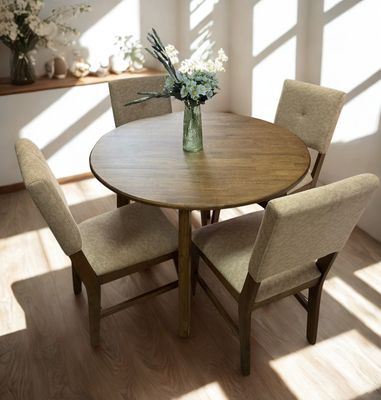 Comedor Millenial de 4 Sillas Redondo
