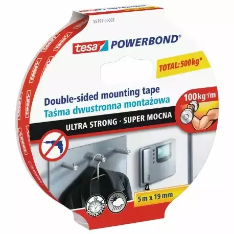 tesa® Powerbond Double-Sided Mounting Tape Super Strong