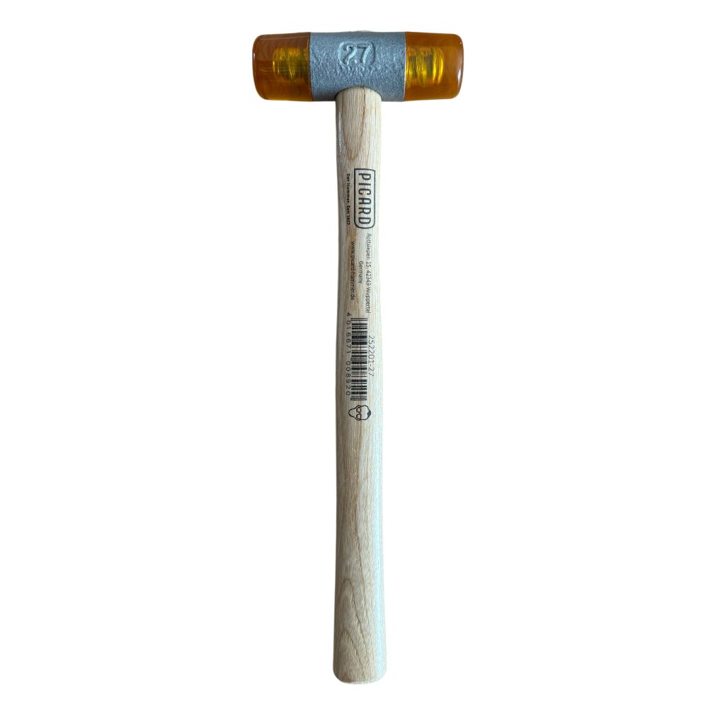 PICARD Window Hammer 27 mm, 250 g – Ash Handle