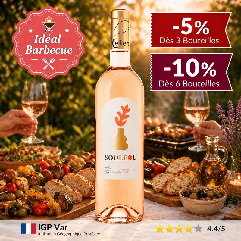 Souléou Rosé - IGP Vin de Pays du Var