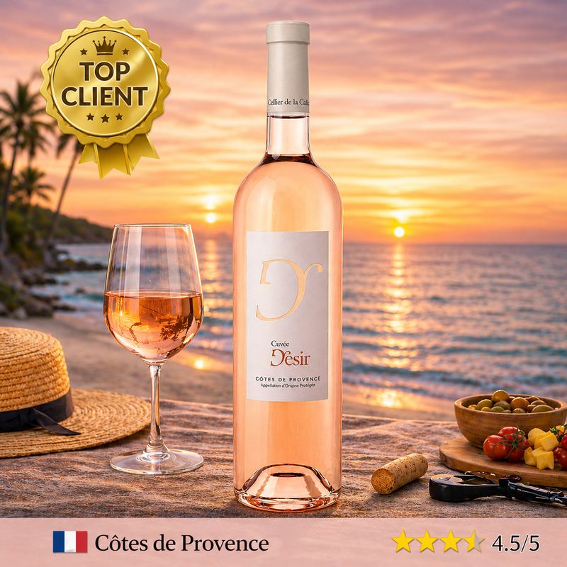 Désir Rosé - A.O.C Côtes de Provence