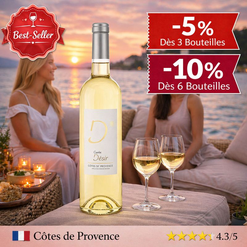 Désir Blanc - A.O.C Côtes de Provence