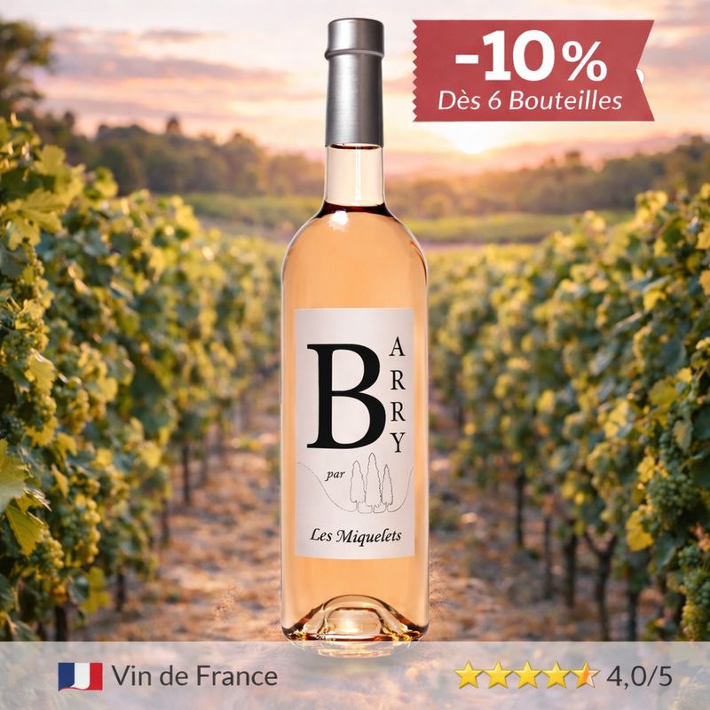 Barry Rosé - Vin de France