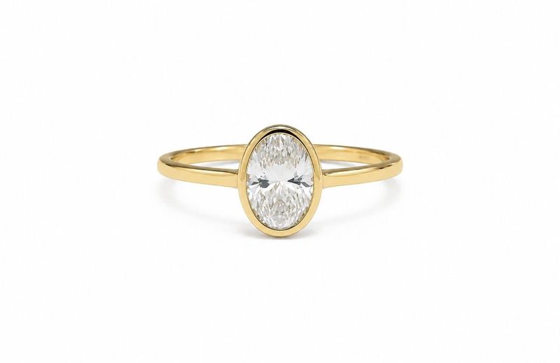 Oval Engagement Ring Oval Engagement Ring