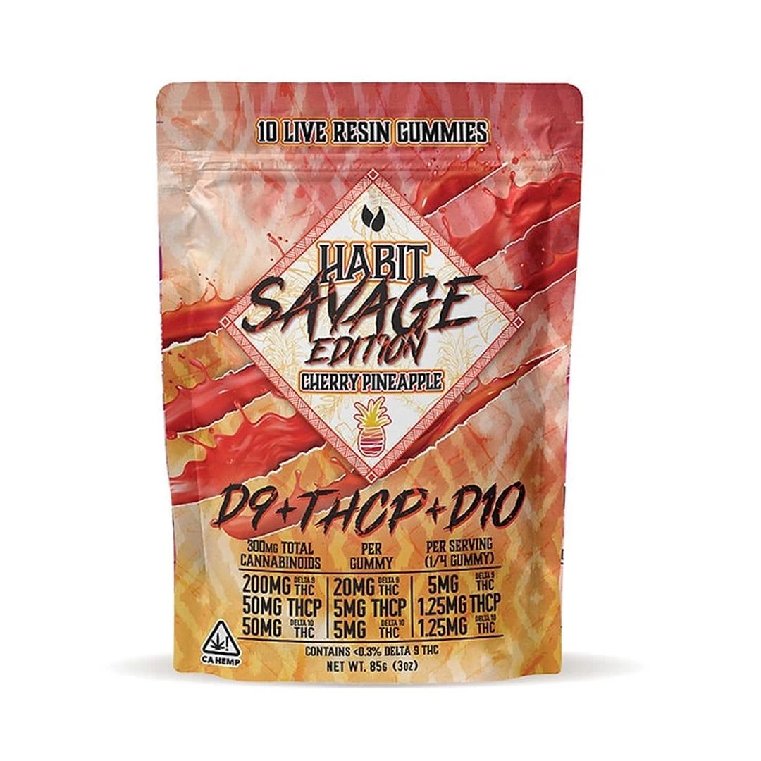 Habit Savage Edition Gummies 300mg