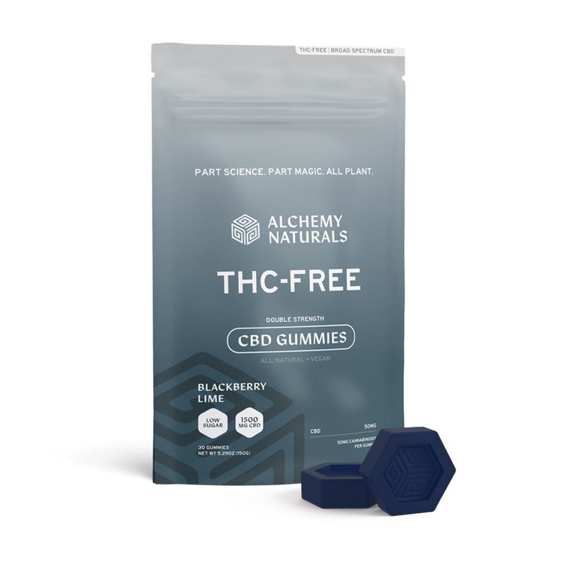 Alchemy Naturals THC Free Gummies