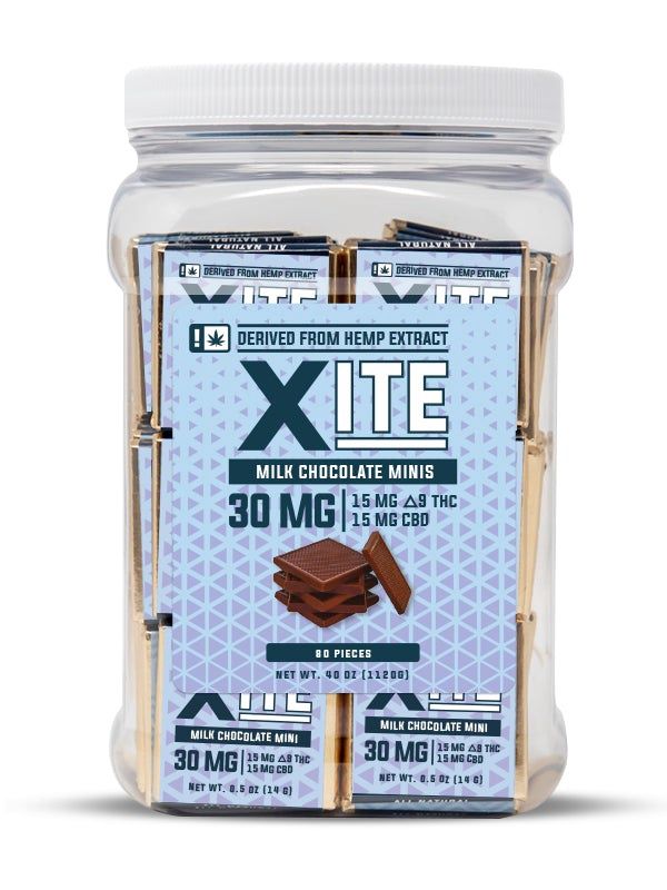 Xite Delta 9 | CBD Milk Chocolate Mini
