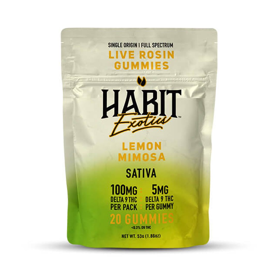 Habit Delta 9 Rosin Gummies 100mg