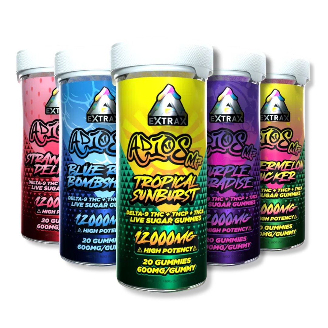 Delta Extrax Adios MF&#39;er Gummies 12000mg