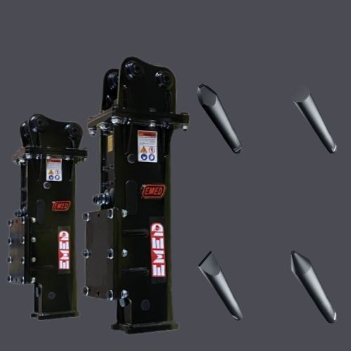 Hydraulic Rock breaker to suit 0.5 to 1.2 Ton Excavator