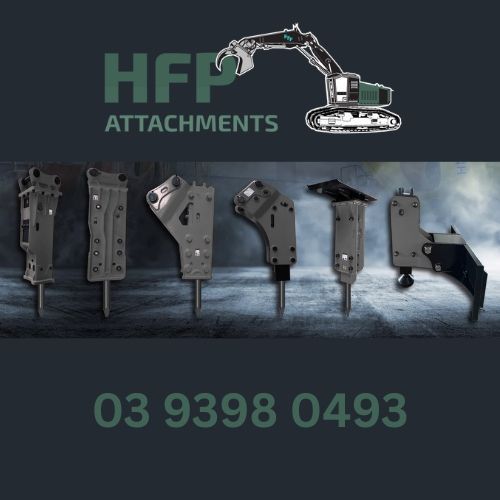 HFP Hydraulic Rock Breaker (Silenced Type) – 5 to 6.5 Ton Excavators