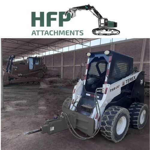 HFP Hydraulic Rock Breaker (Silenced Type) – Skid Steer Loaders (20–40 LPM)