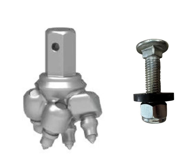 Auger Dedicated Rock Pilot DR4 – Heavy-Duty Tungsten Pilot for Rock Drilling