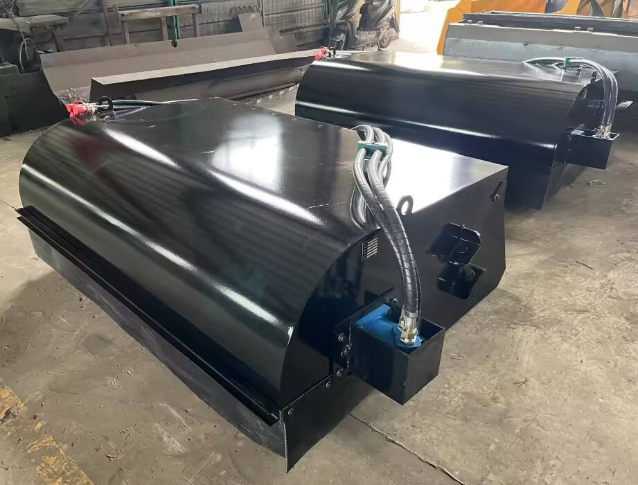 Heavy Duty Bucket Sweeper Broom 2100mm – $7,990 inc GST | Skid Steer Loaders