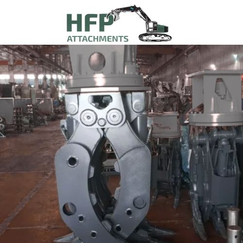 HFP Rotating Hydraulic Grapple | 7–8.5T Excavators | 50–55mm Pin | $10,500 inc GST
