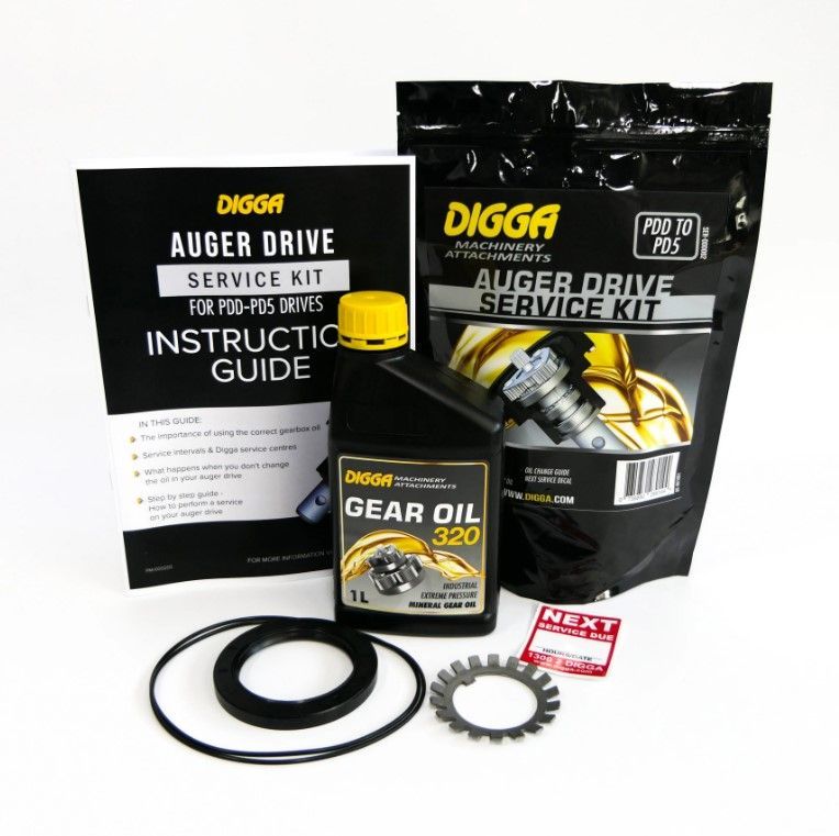 Digga Auger Drive DIY Service Kit | Suits PDD to PD5 Auger Drives Digga Auger Drive DIY Service Kit | Suits PDD to PD5 Auger Drives