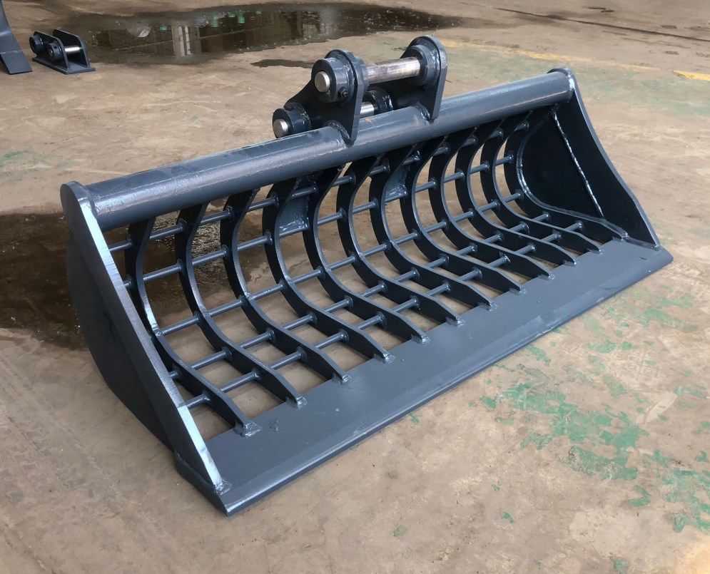 Heavy Duty Sieve Bucket 600mm to 1000mm – From $1,290 inc GST | 0.5 to 1.5 Ton Excavators with 25mm Pins