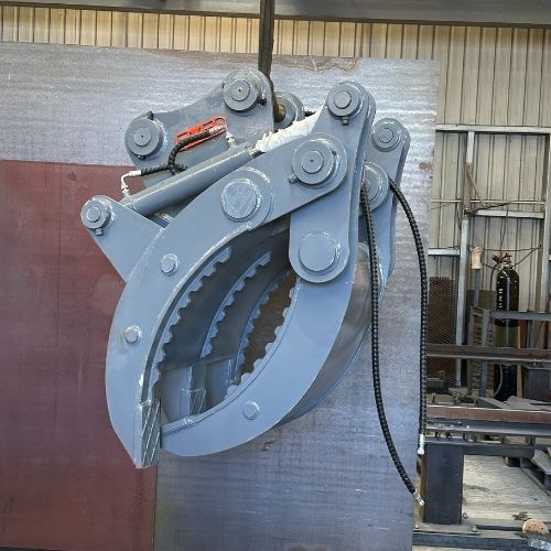Heavy Duty Hydraulic Grapples for 12–16T Excavators – Built for Australian Conditions