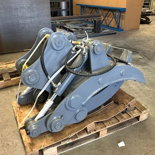 Heavy Duty Hydraulic Grapples for 12–16T Excavators – Built for Australian Conditions