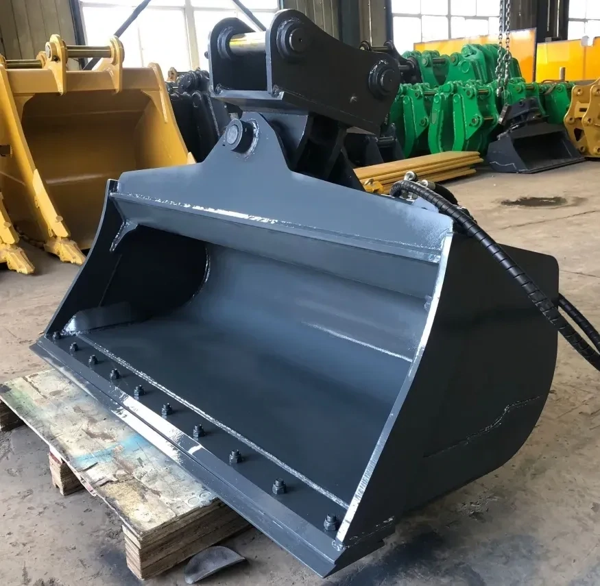 Heavy Duty Tilting Mud Bucket 1200mm – $3,950 inc GST | 2.5 to 4.5 Ton Excavators with 35mm to 40mm Pins