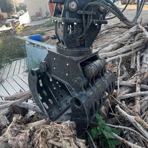 HFP Hydraulic Rotating Demolition Grapple | 4.5–6.5 Tonne Excavators | 45mm Pins