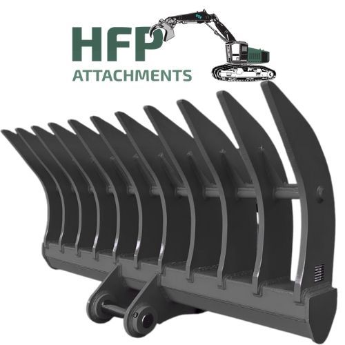 Heavy Duty Stick Rake 1000mm – $1,590 inc GST | 2.5 to 4.5 Ton Excavators with 35mm to 40mm Pins