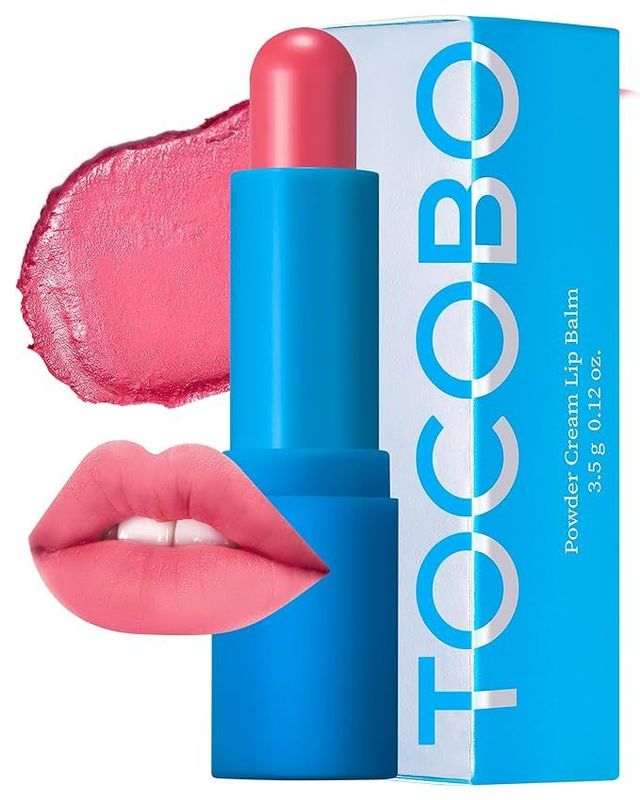 Powder Cream Lip Balm 032 Rose Petal 0.67 oz / 19g | Soft Matte Velvet Type Vegan Lip Balm & Creamy Powder Texture without Exfoliation