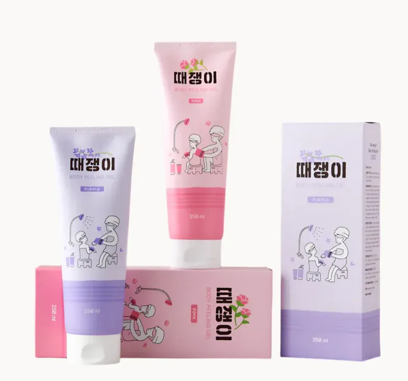 Tae Jaeng Yi Face and Body Exfoli ating Gel (250 ml) 1 Rose + 1 Lavender