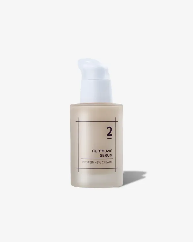 numbuzin No.2 Creamy 43% Protein Serum