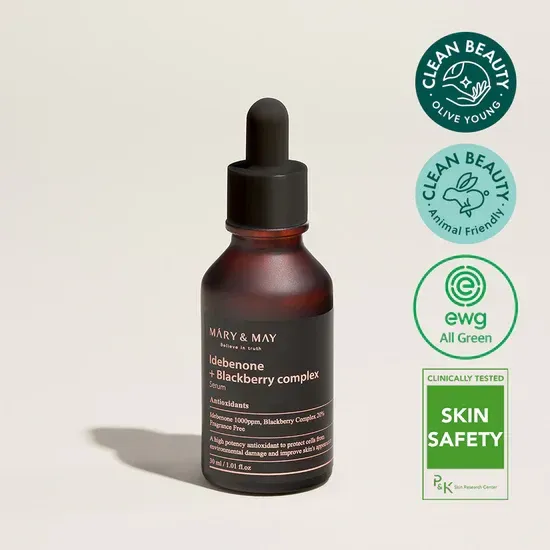Mary & May Idebenone + Blackberry Complex Serum