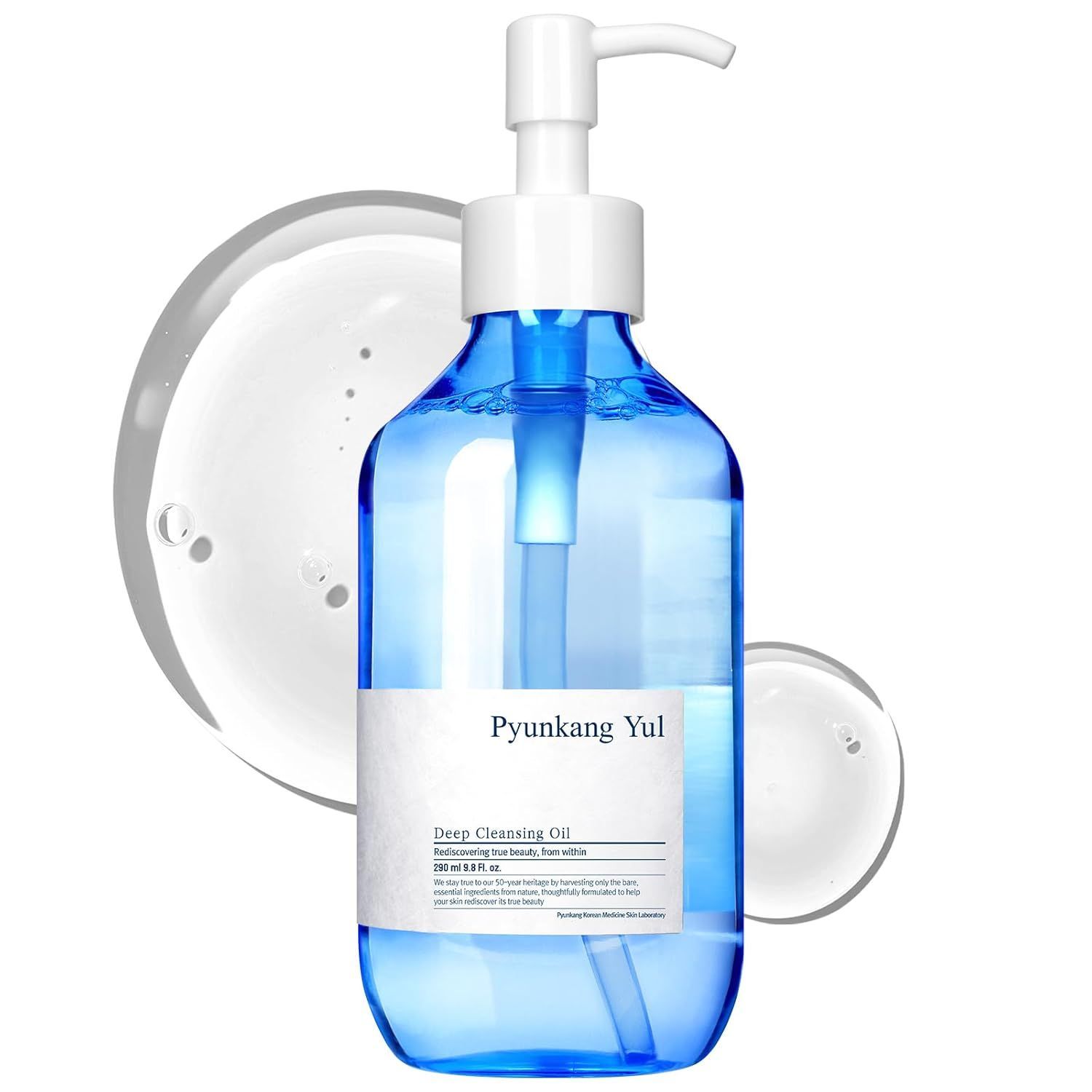 Pyunkang Yul Deep Cleanser(Oil type) for Long-lasting Makeup Removal, Jojoba Oil to Cleanse Pores & Remove Impurities, Zero Irritation