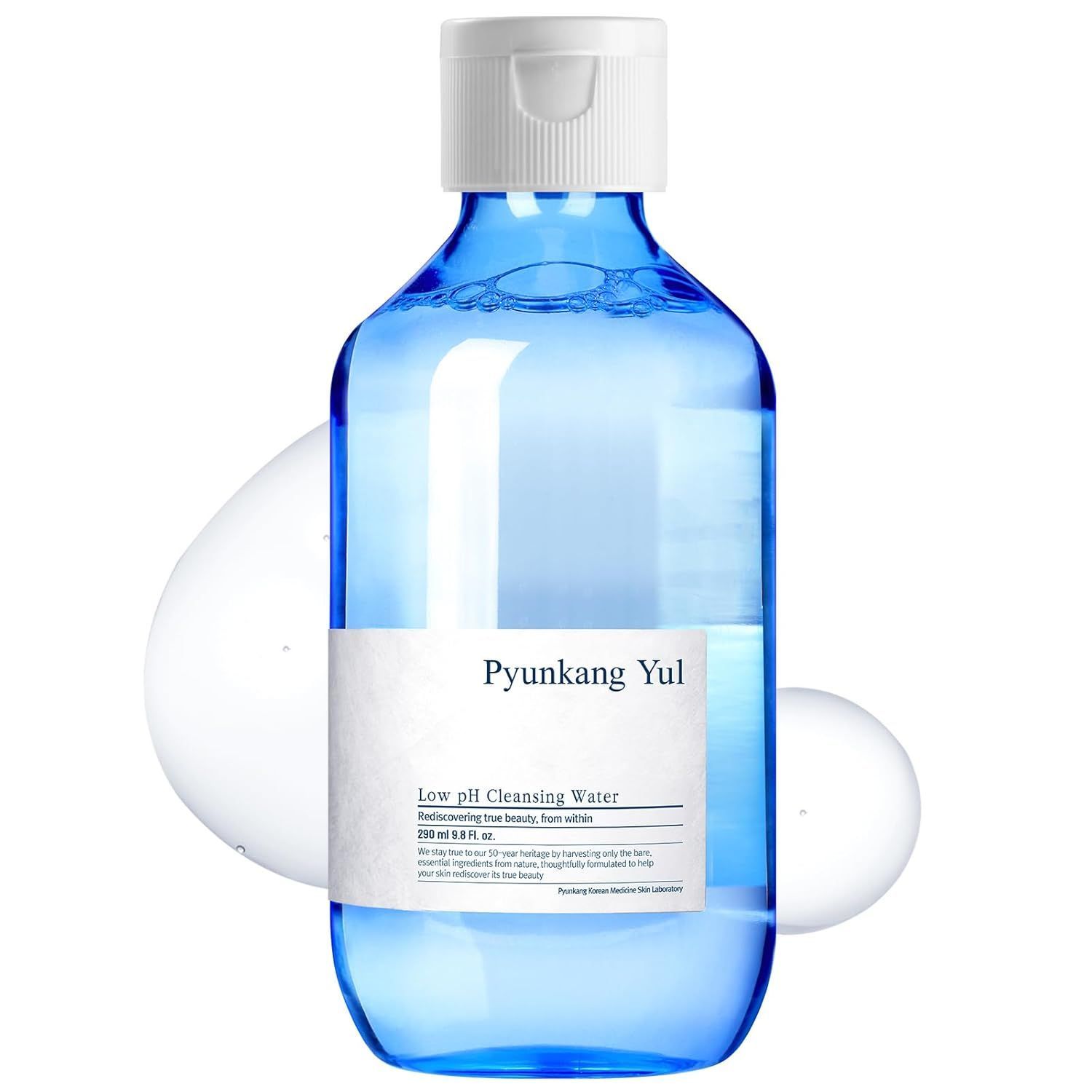 Pyunkang Yul Low pH Cleansing Water Makeup Remover Face Cleanser with Witch Hazel and AHA - Cica, Tea Tree Extract