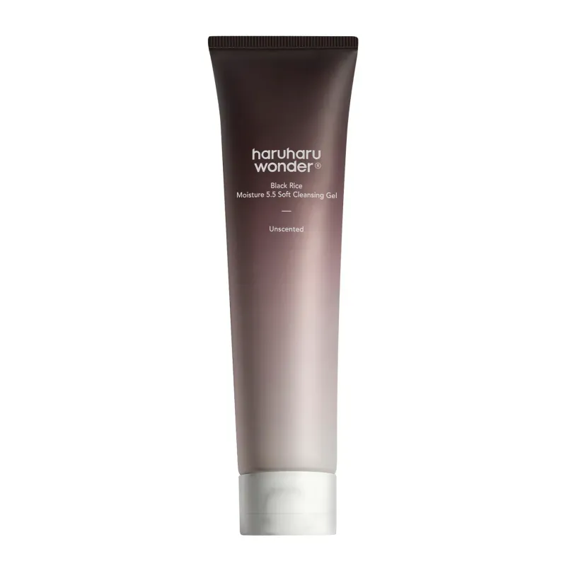 haruharu wonder BLACK RICE moisture 5.5 soft cleansing gel
