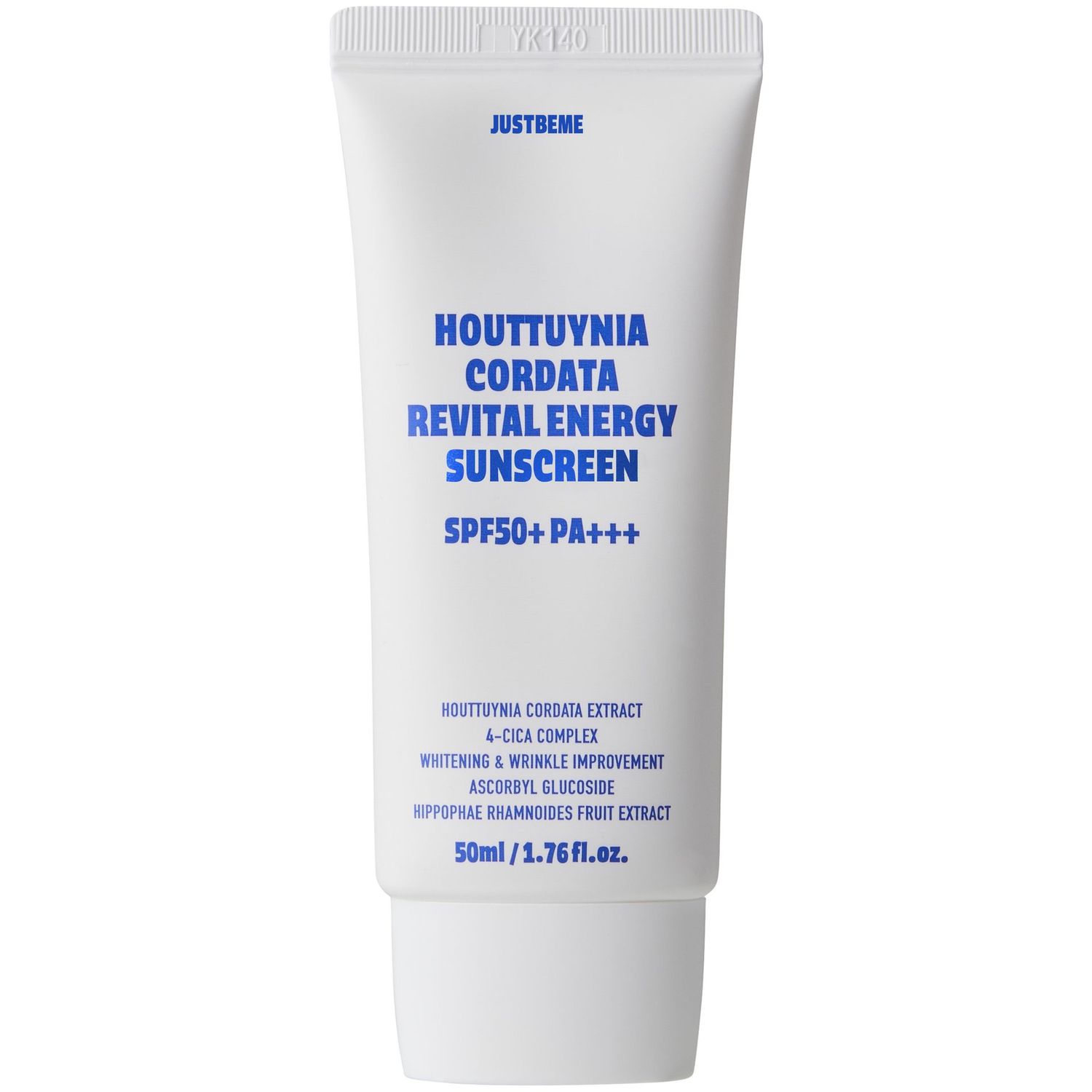 JUSTBEME Houttuynia Cordata Revital Energy Sunscreen SPF50+++