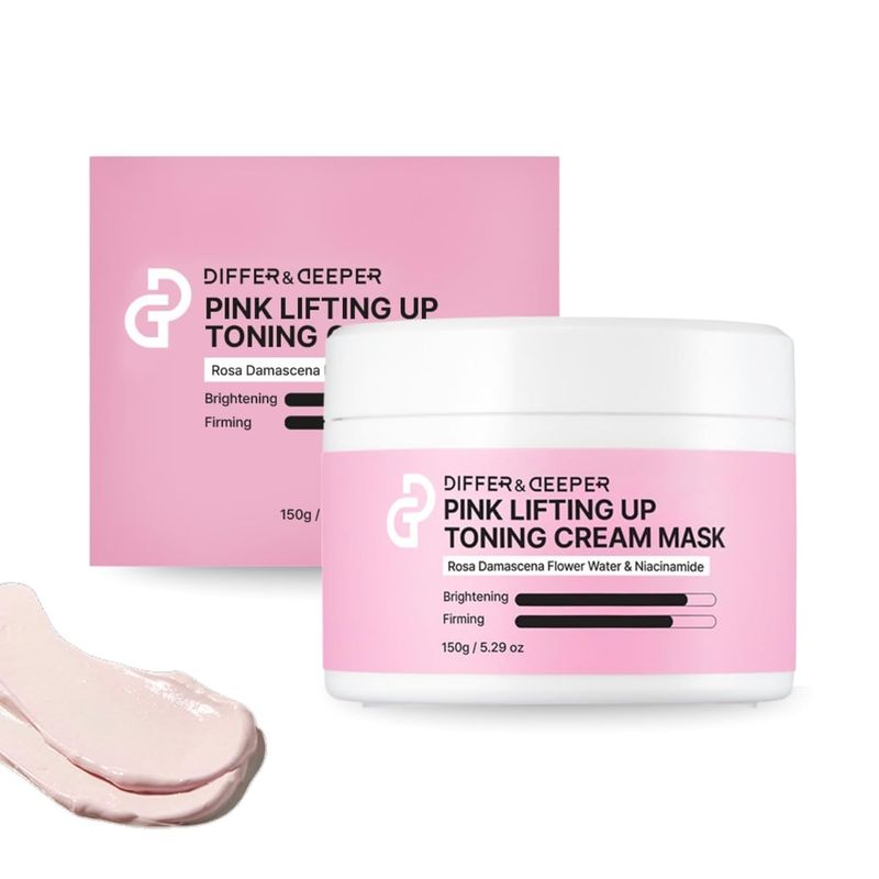 Differ & Deeper Pink Lifting Up Toning Cream Mask